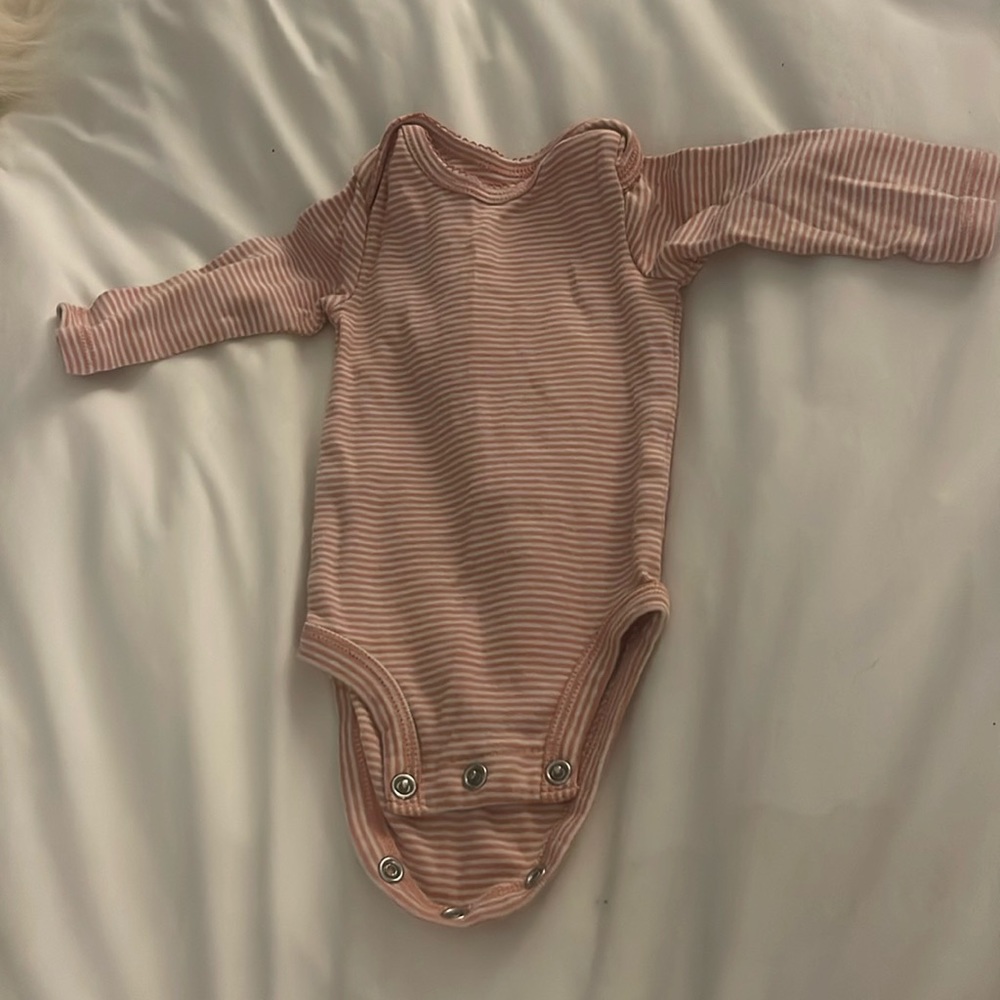 Newborn carters onesie.